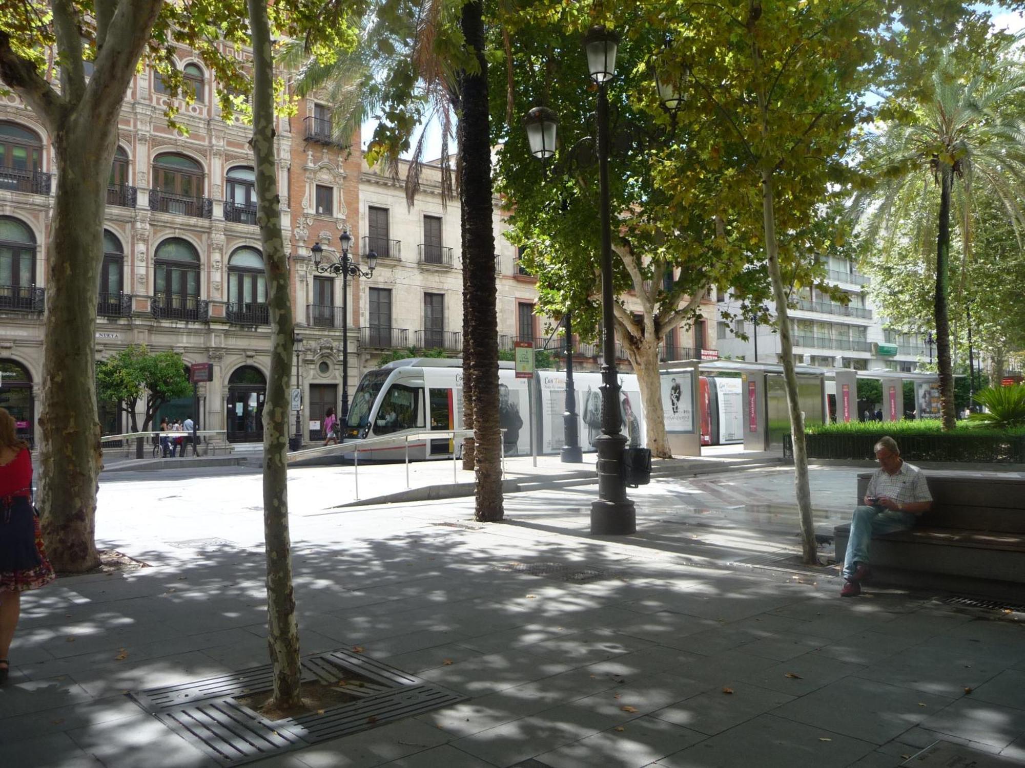 Amplio Apartamento Plaza Nueva Sevilla Exteriör bild